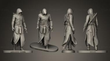 Figurines of people Assassin Creed 2 3d model